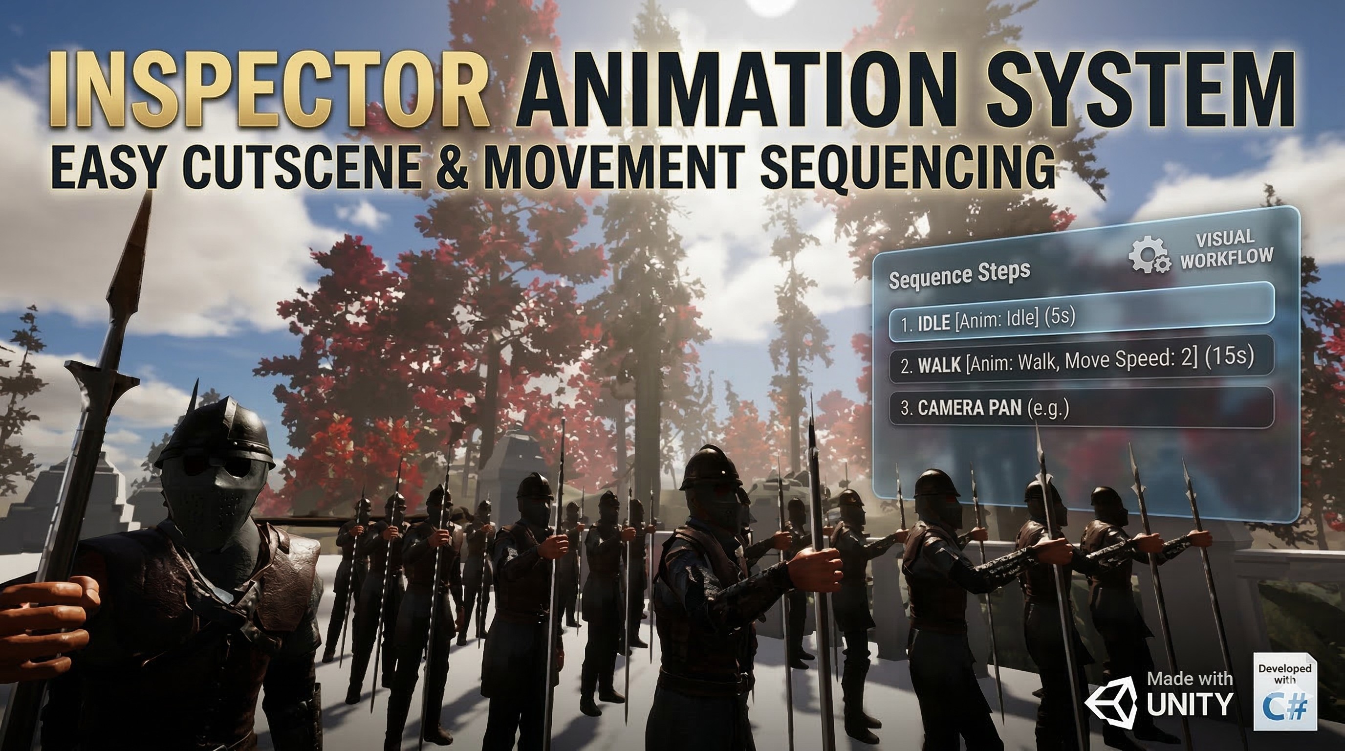 Inspector-Driven Animation System