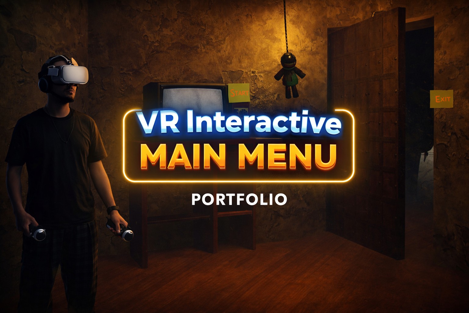 Interactive VR Main Menu